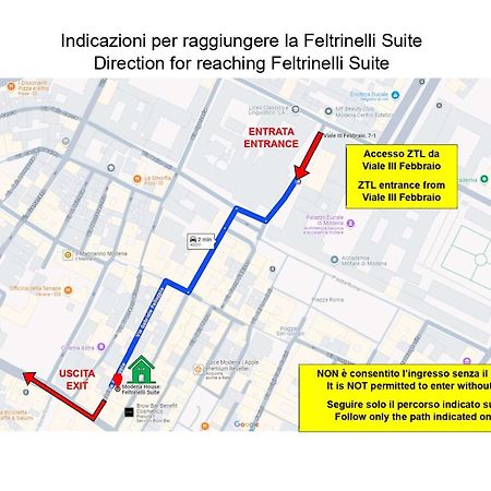 Feltrinelli Suite Μόντενα Εξωτερικό φωτογραφία